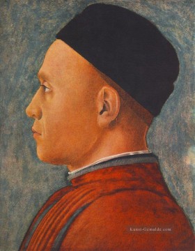  maler - Porträt eines Mannes Renaissance Maler Andrea Mantegna
